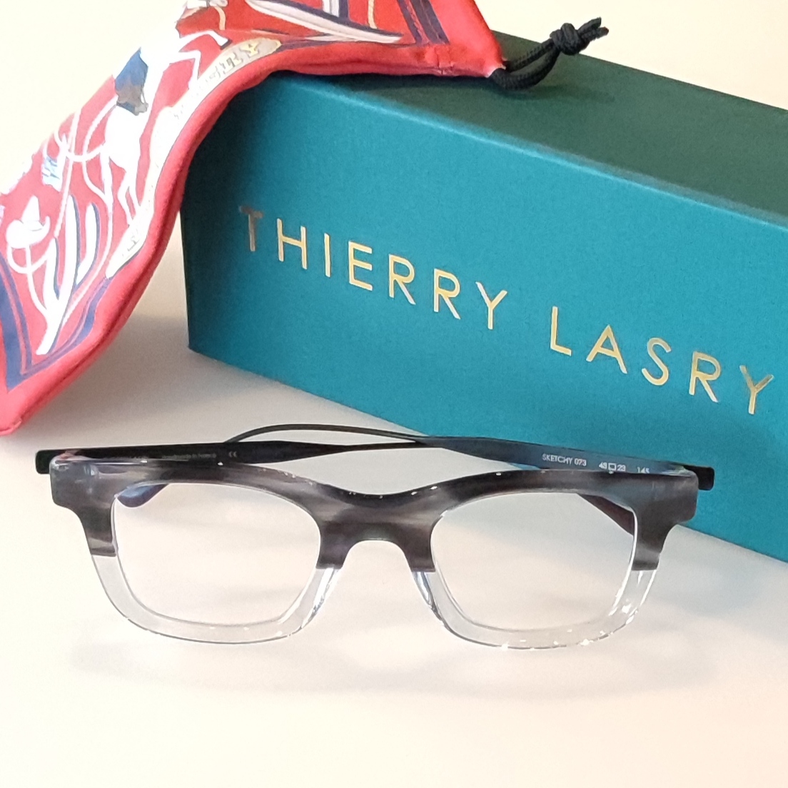 Theirry Lasry Sketchy frame in colour 073