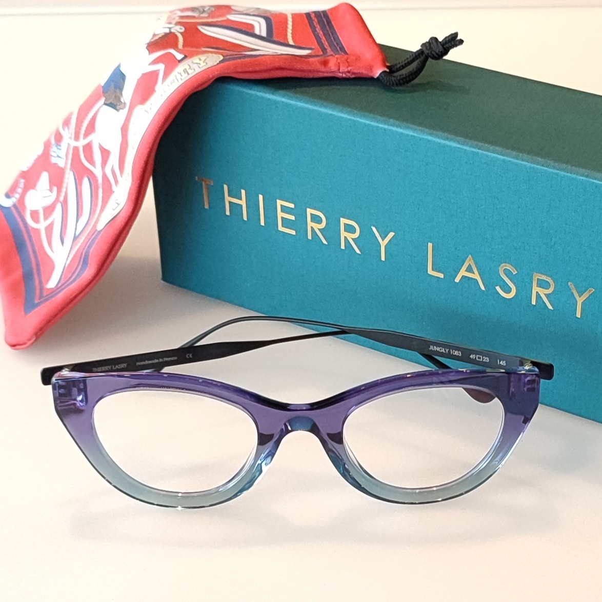 Theirry Lasry Jungly frame in colour 1083