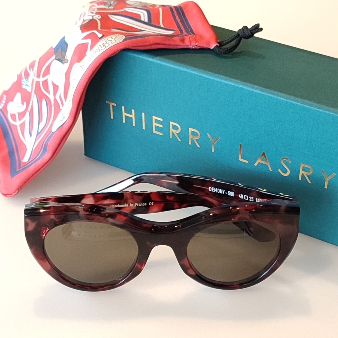Theirry Lasry Demony frame in colour 596